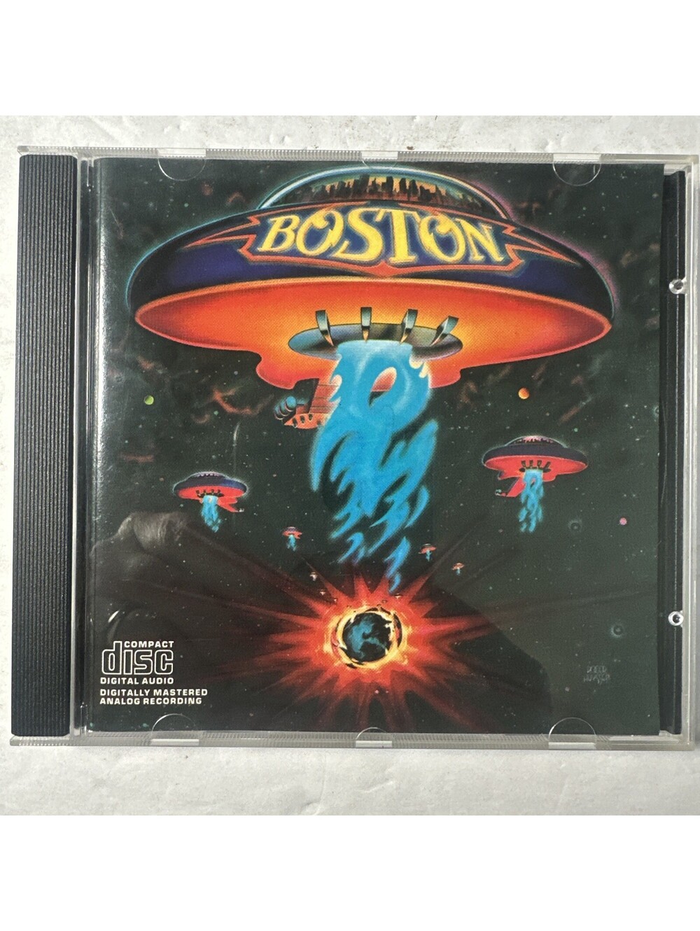 Boston: Self-titled 1976 CD 2006 8 Tracks Classic Rock CD w inserts Mint Disc